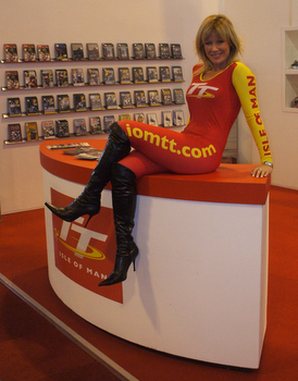 The Isle of Man TT stars at the NEC Motorcycle Show in Birmingham